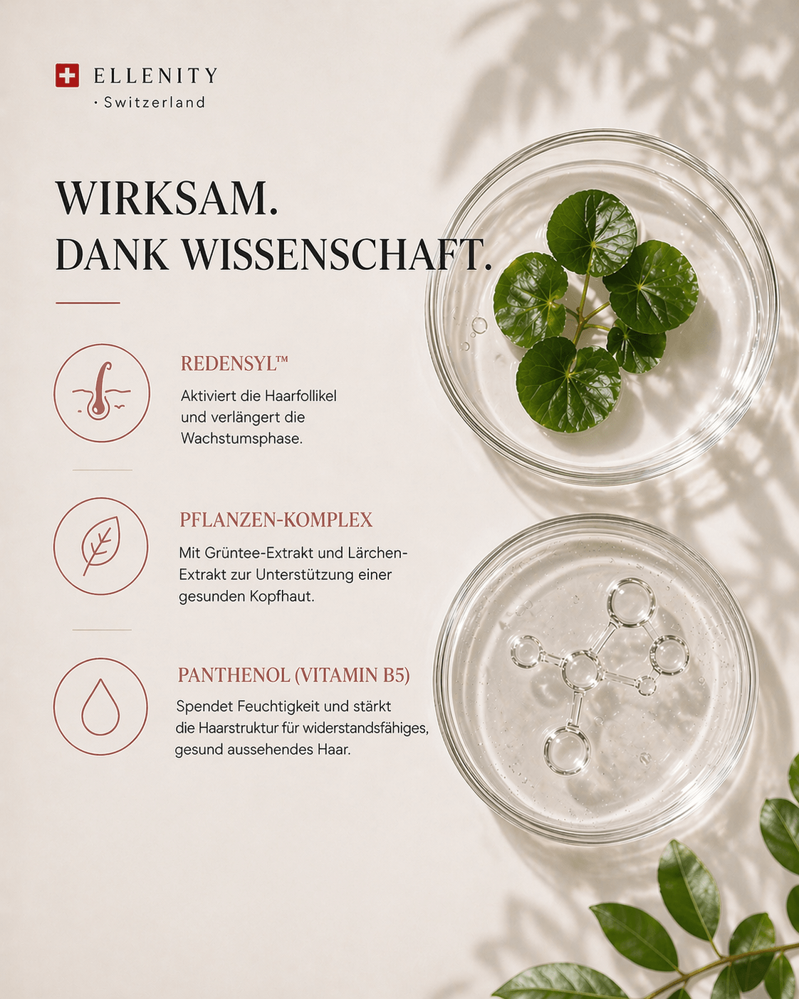 Sérum booster de cheveux