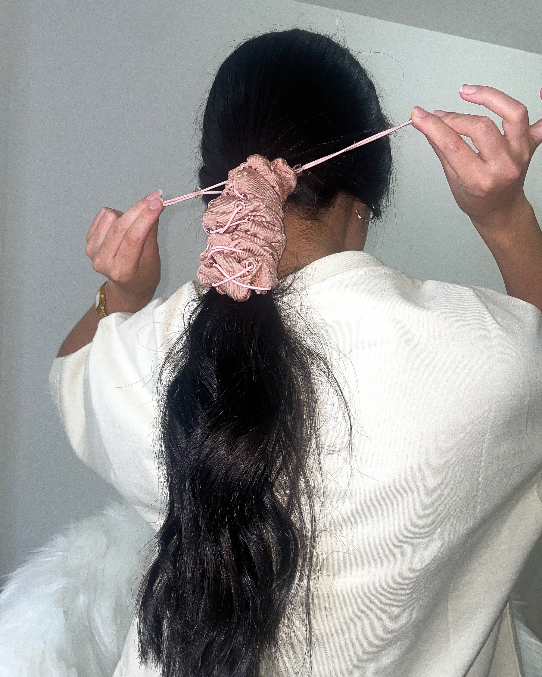 Double layer hair wrap
