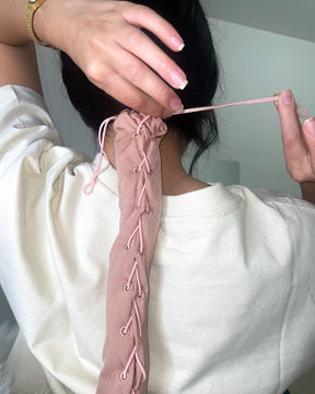 Double layer hair wrap